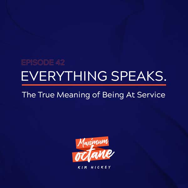 Everything Speaks. The True Meaning of Being At Service